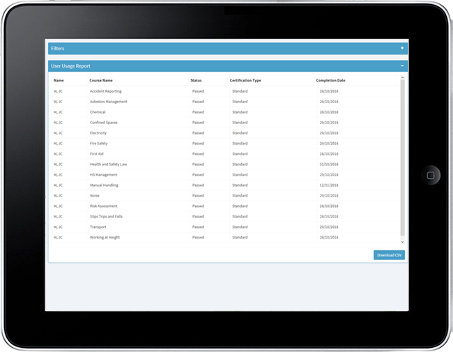 Elearning LMS Admin Portal